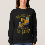 Kinder Schwangerschaft Ankündigung werde ich ein g Sweatshirt (Vorderseite)