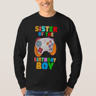 Kinder-Schwester des Geburtstagsspielers T-Shirt