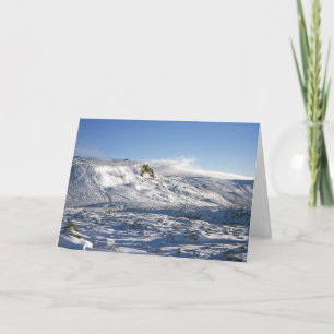 Kinder Scout Winter Holiday Card Karte