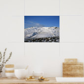 Kinder Scout Winter Holiday Card Poster (Küche)