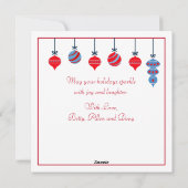 Kinder sehen Weihnachten am Heiligen Abend (Rückseite)