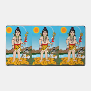 Kinder-Shiva-Mauspad Schreibtischunterlage