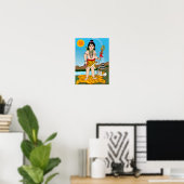 Kinder-Shiva-Plakat Poster (Heimbüro)