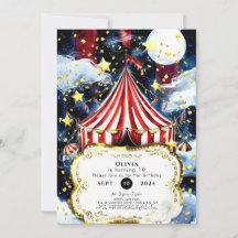Kinder Simple Circus Geburtstag