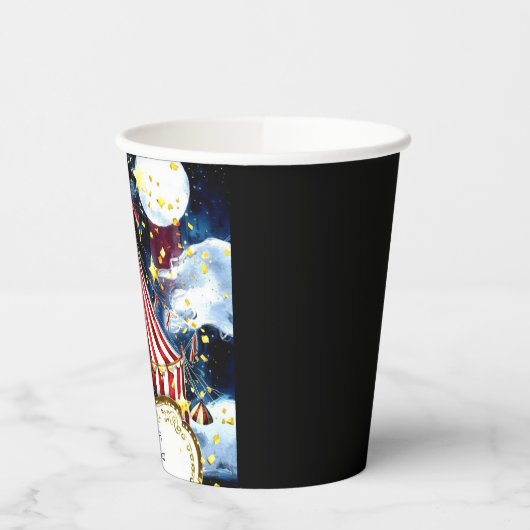 Kinder Simple Circus Geburtstag Pappbecher (Links)