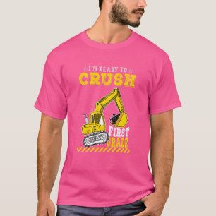 Kinder sind bereit, den 1. Grade Bagger 1st D zu z T-Shirt