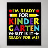 Kinder sind bereit für den Kindergarten zurück zur Poster (Vorne)