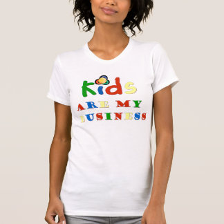 Kinder sind der mein T - Shirt der Geschäftsfrauen