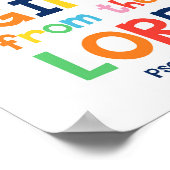 Kinder sind ein Geschenk des Christlichen Lord Poster (Ecke)