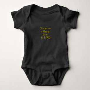 Kinder sind ein Segen vom Herrn Baby Strampler