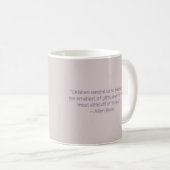 Kinder sind eine Tasse für Schatzangebote (VorderseiteRechts)