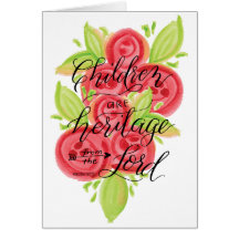 Kinder sind Erbe vom Lord