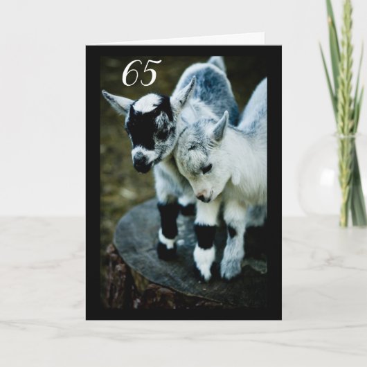 KINDER SIND ERSTAUNLICH, DASS SIE DIE **65** KARTE (Vorderseite)