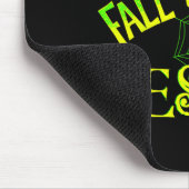 Kinder sind Fall-o-ween Jesus Christliches Hallowe Mousepad (Ecke)