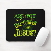 Kinder sind Fall-o-ween Jesus Christliches Hallowe Mousepad (Mit Mouse)