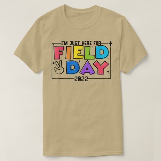 Kinder sind gerade hier für Field Day 2022 Element T-Shirt (Design vorne)