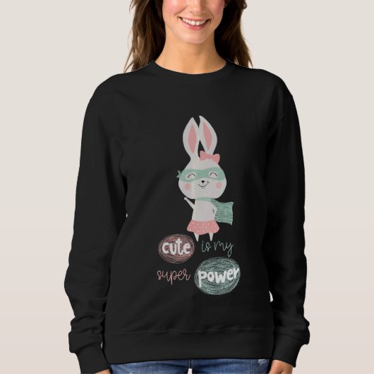 Kinder sind mein Super-Power Sweatshirt (Vorderseite)