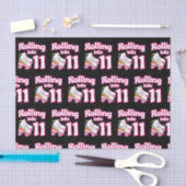 Kinder Skate Party - 11. Geburtstag - Roller Skate Seidenpapier (Handwerk)