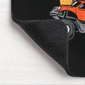 Kinder Skeleton Monster Truck Moon Candy Kleinkind Mousepad (Ecke)