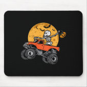Kinder Skeleton Monster Truck Moon Candy Kleinkind Mousepad (Vorne)