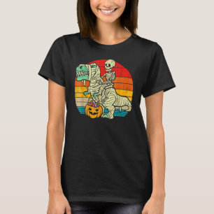 Kinder Skelett Monster Truck Mond Süßigkeiten Klei T-Shirt
