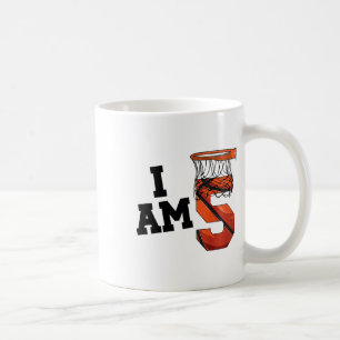 Kinder Sketch 5. Geburtstag Junge 5 Jahre alt Sket Kaffeetasse