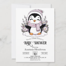 Kinder Snow Penguin Babydusche