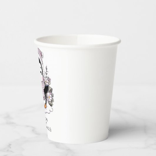 Kinder Snow Penguin Babydusche Pappbecher (Links)