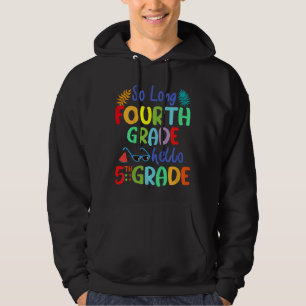 Kinder so lange 4. Klasse Hallo 5. Klasse Scho Hoodie