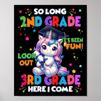 Kinder, so lange bis zur 2. Klasse, jetzt komme ic Poster