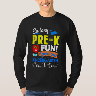 Kinder, so lange vor dem K Kindergarten, hier bin T-Shirt