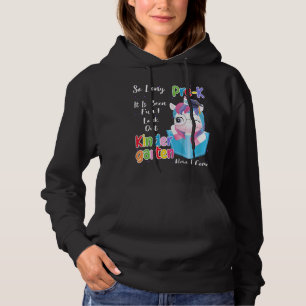 Kinder, so lange vor dem Kindergarten hier komme i Hoodie