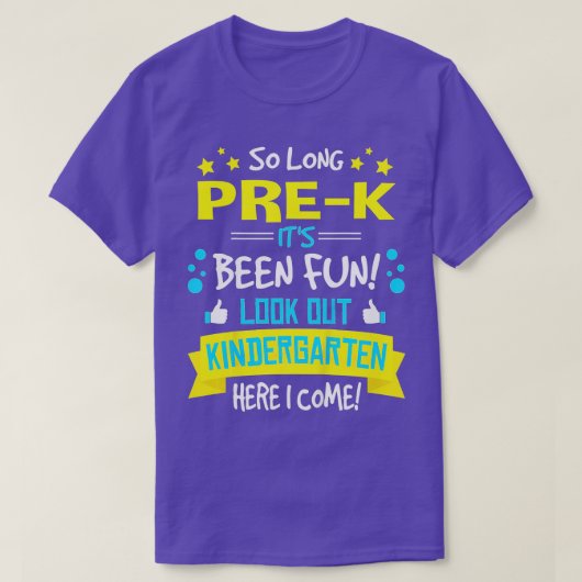 Kinder, so lange vor dem Kindergarten, hier komme  T-Shirt (Design vorne)