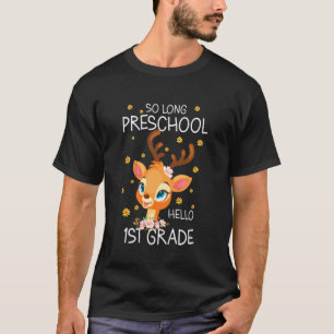 Kinder So lange Vorschule Hallo Kindergarten Zitat T-Shirt
