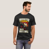 Kinder So rolle ich Monster-LKW T-Shirt (Vorne ganz)