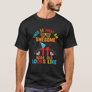 Kinder, so sieht ein Phantastisches 11-jähriges Ki T-Shirt