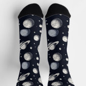 Kinder Sockeln Weltraummuster Socken (Oben)