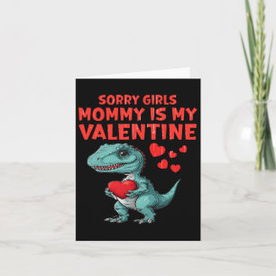 Kinder Sorry Mädchen Mommy ist mein Valentinstag K Karte