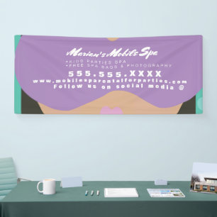 Kinder-Spa-Geschäfts-Party-Verleih Mobiler Bus Banner