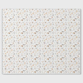 Kinder Spaß ABC Wilde Tiere Geschenkpapier (Flach)
