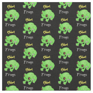 Kinder Spaß Big Mit Augen Frogs Whimsy Fabric dru Stoff