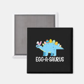 Kinder Spaß Eggasaurus Dinosaur Ostereier Jagen Ki Magnet (Vorderseite/Rückseite)