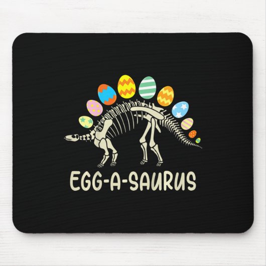 Kinder Spaß Eggasaurus Dinosaur Ostereier Jagen Ki Mousepad (Vorne)
