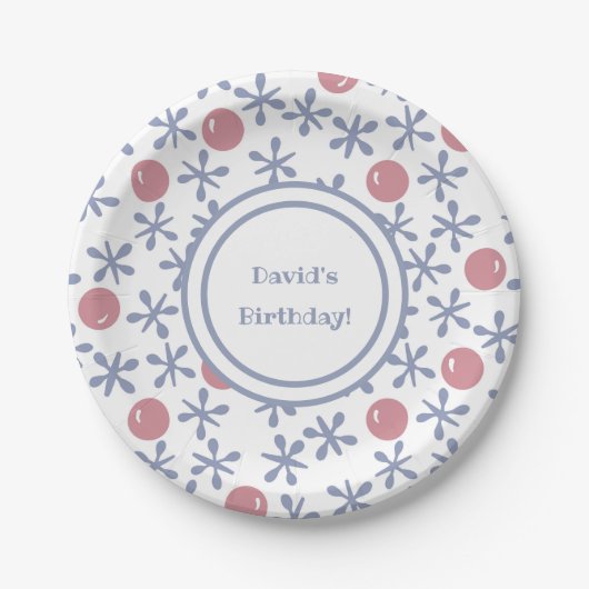 Kinder Spaß Jack Spiel Geburtstag Pappteller (Vorderseite)