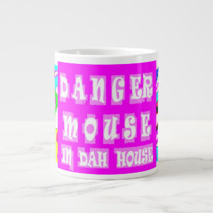 Kinder Spaß mit farbenfrohen Designtieren Jumbo-Tasse