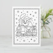 Kinder Spaß Weihnachten Weihnachtsfarben Flachbild (Stehend Vorderseite)