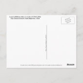 Kinder spielen entlang der Felsen, Divi SXM Postkarte (Rückseite)