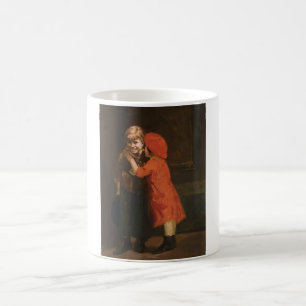 Kinder spielen in der Ecke (Süße Kinder) Kaffeetasse