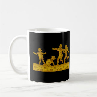 Kinder spielen kaffeetasse