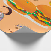 Kinder spielen Musik auf Riesenschändlerinnen Geschenkpapier